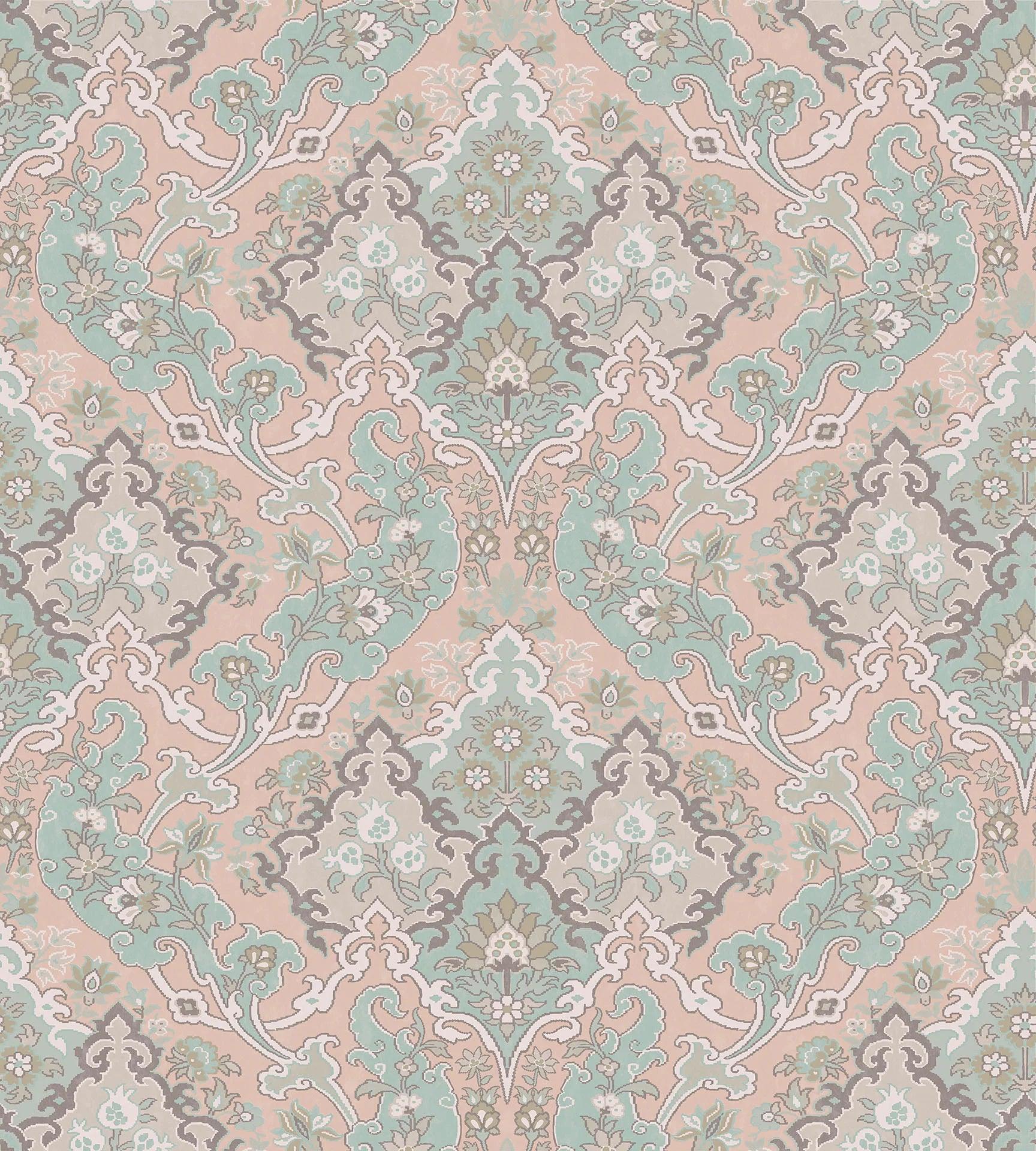 Tapeta MARIINSKY DAMASK - Pushkin pastel Cole & Son Eye on Design