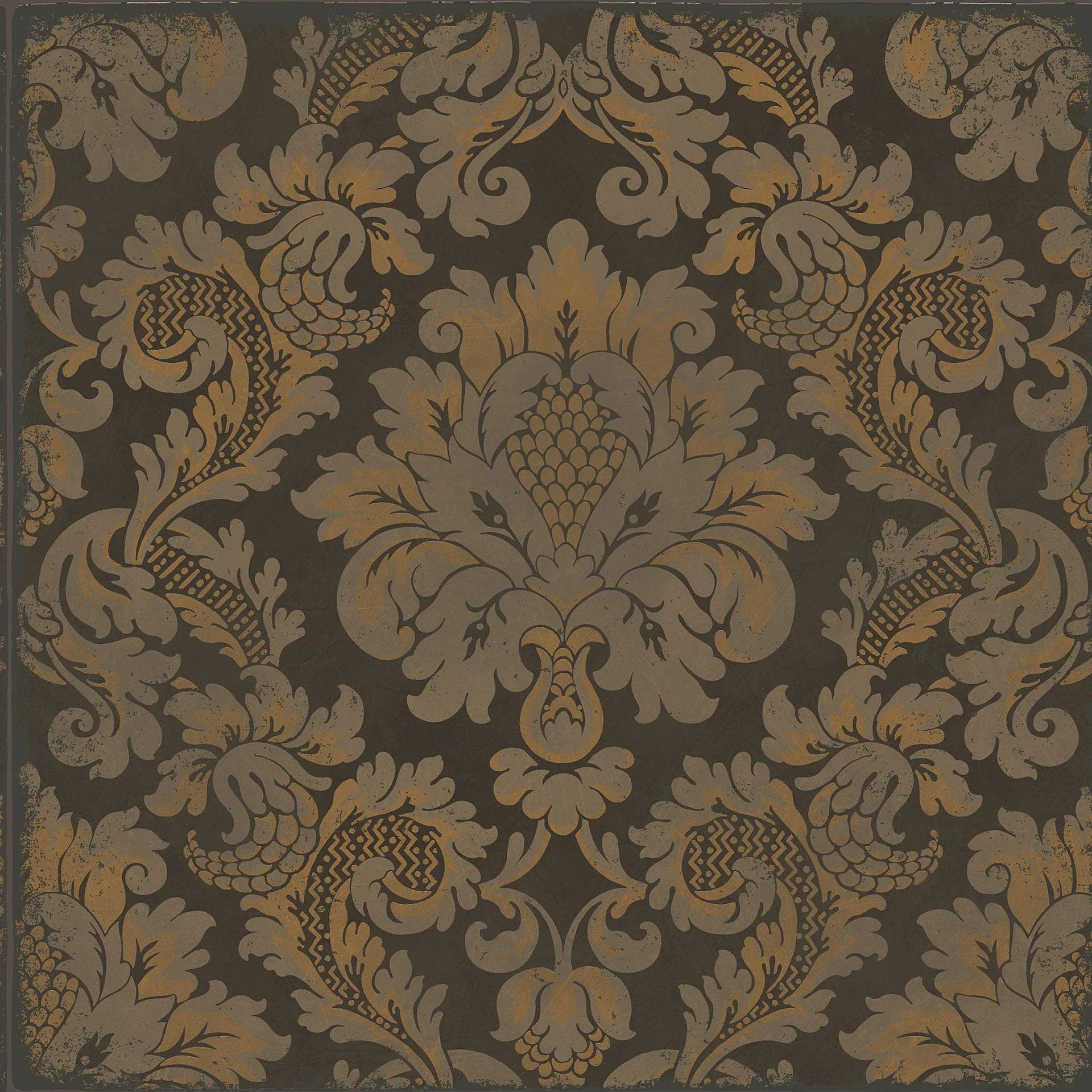 Tapeta MARIINSKY DAMASK - Stravinsky brązowy Cole & Son Eye on Design