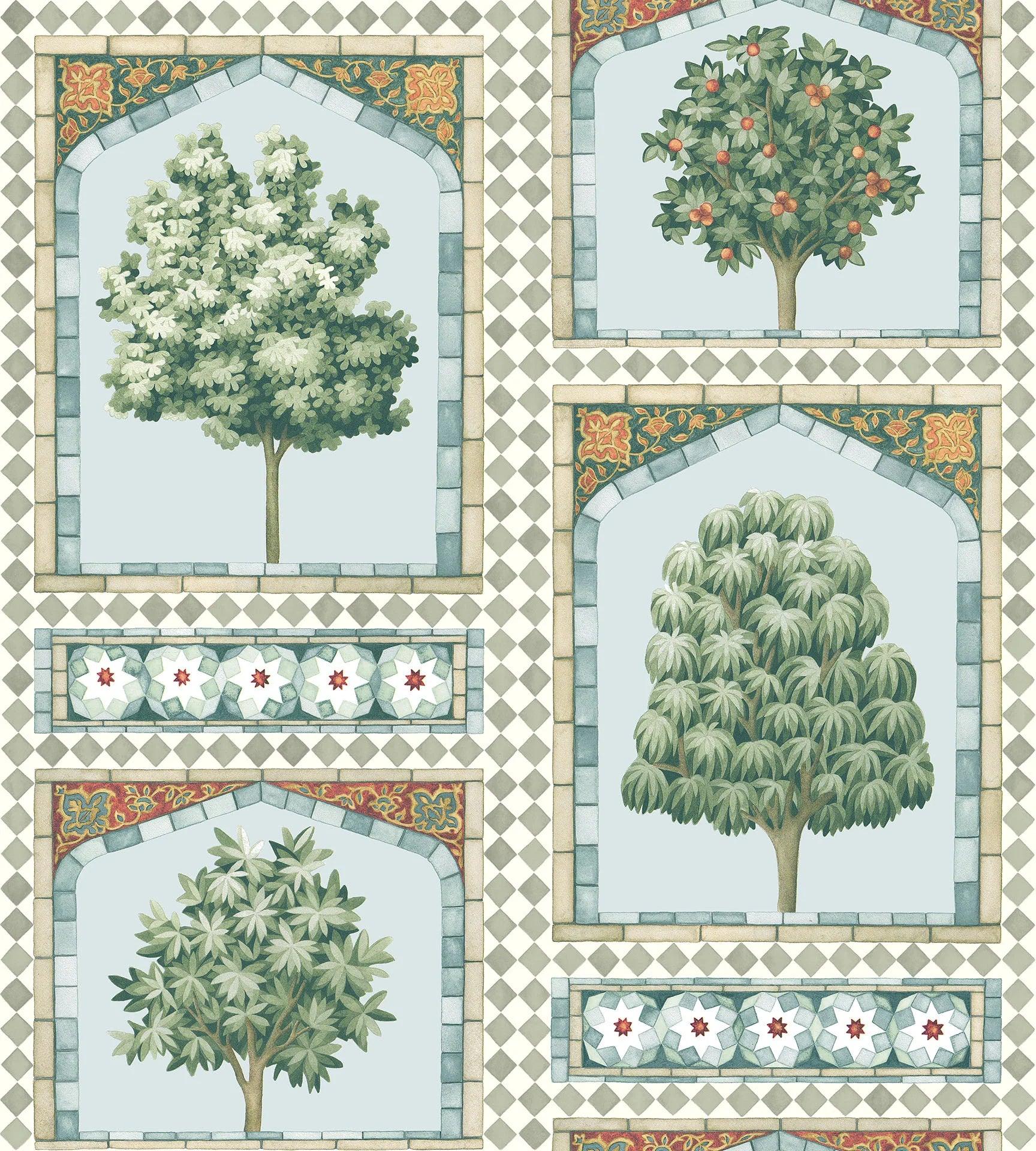 Tapeta MARTYN LAWRENCE BULLARD - Sultan's Palace niebieski Cole & Son Eye on Design