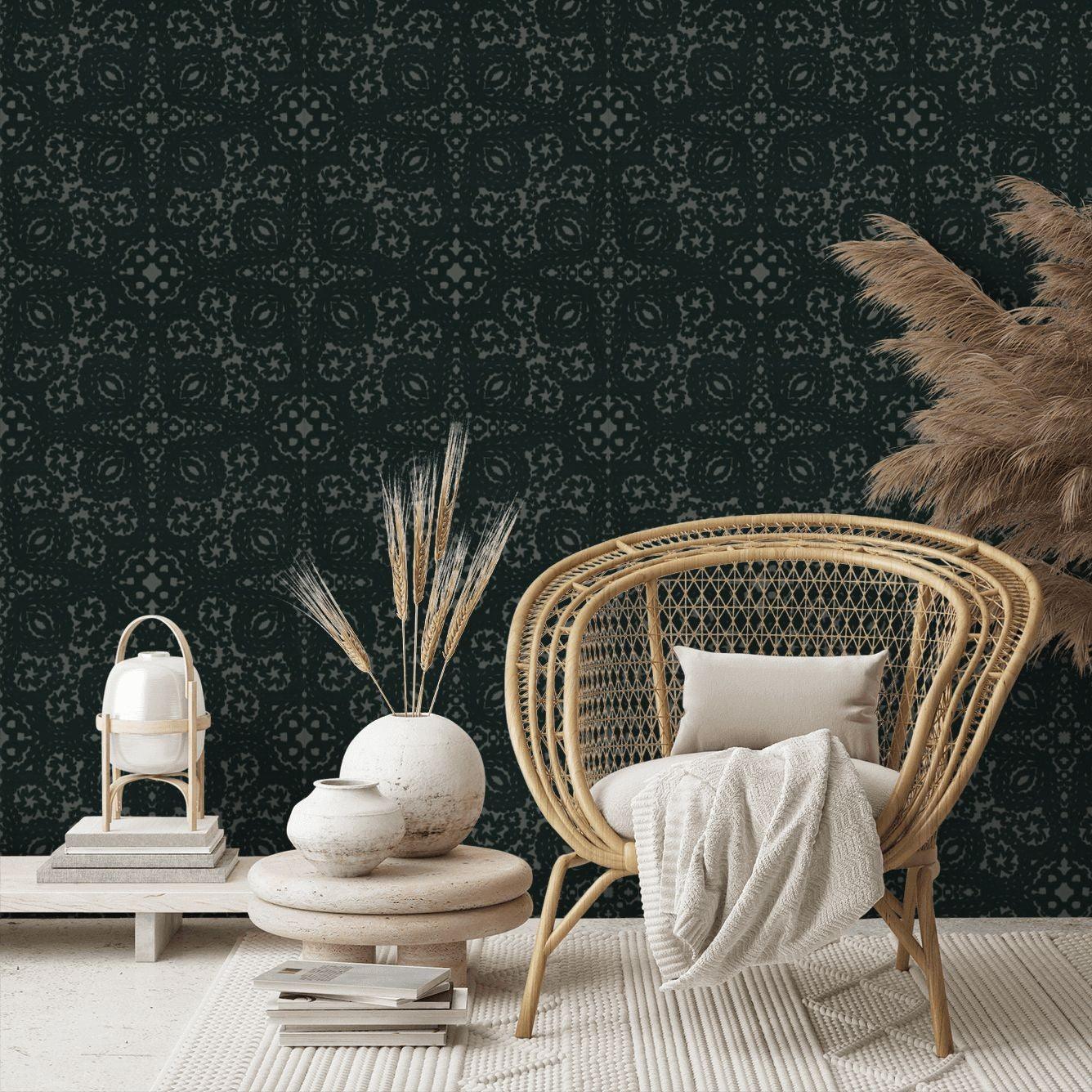 Tapeta PASEO - JAIS czarny Christian Lacroix Eye on Design