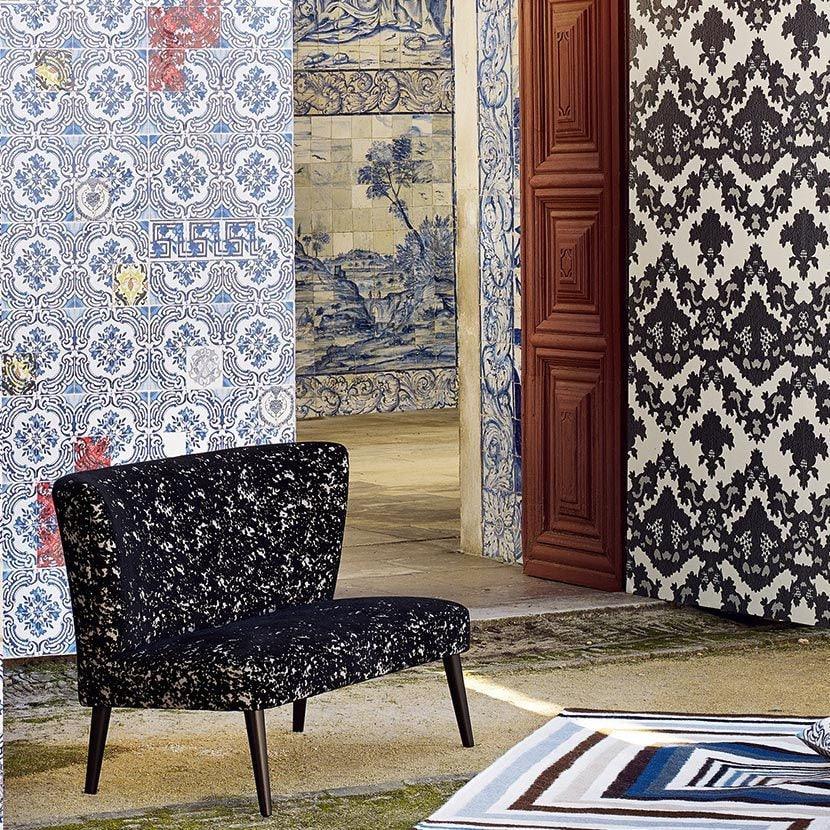 Tapeta PATIO - COBALT niebieski Christian Lacroix Eye on Design