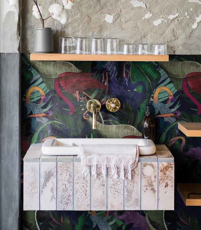 Tapeta PELICANS Wallcolors Eye on Design