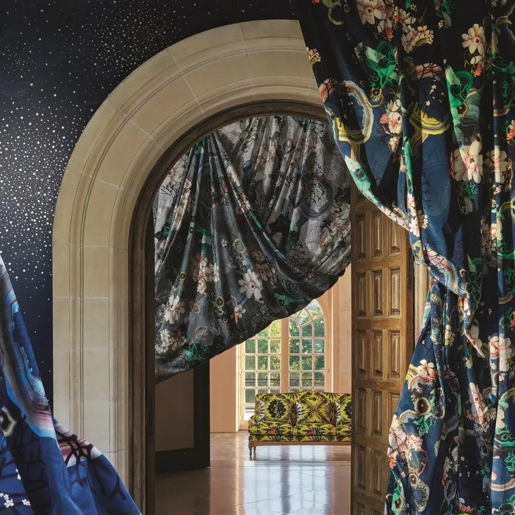 Tapeta PERSIAN NIGHTS AGATE granatowy – Christian Lacroix