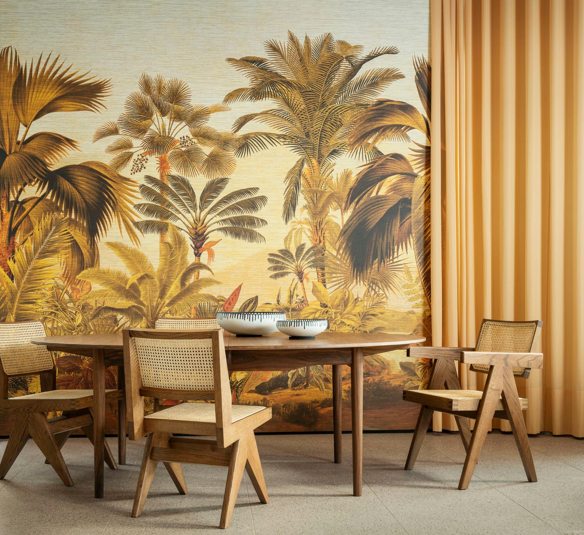Tapeta RÊVERIE TROPICALE - GOLDEN HOUR – Arte