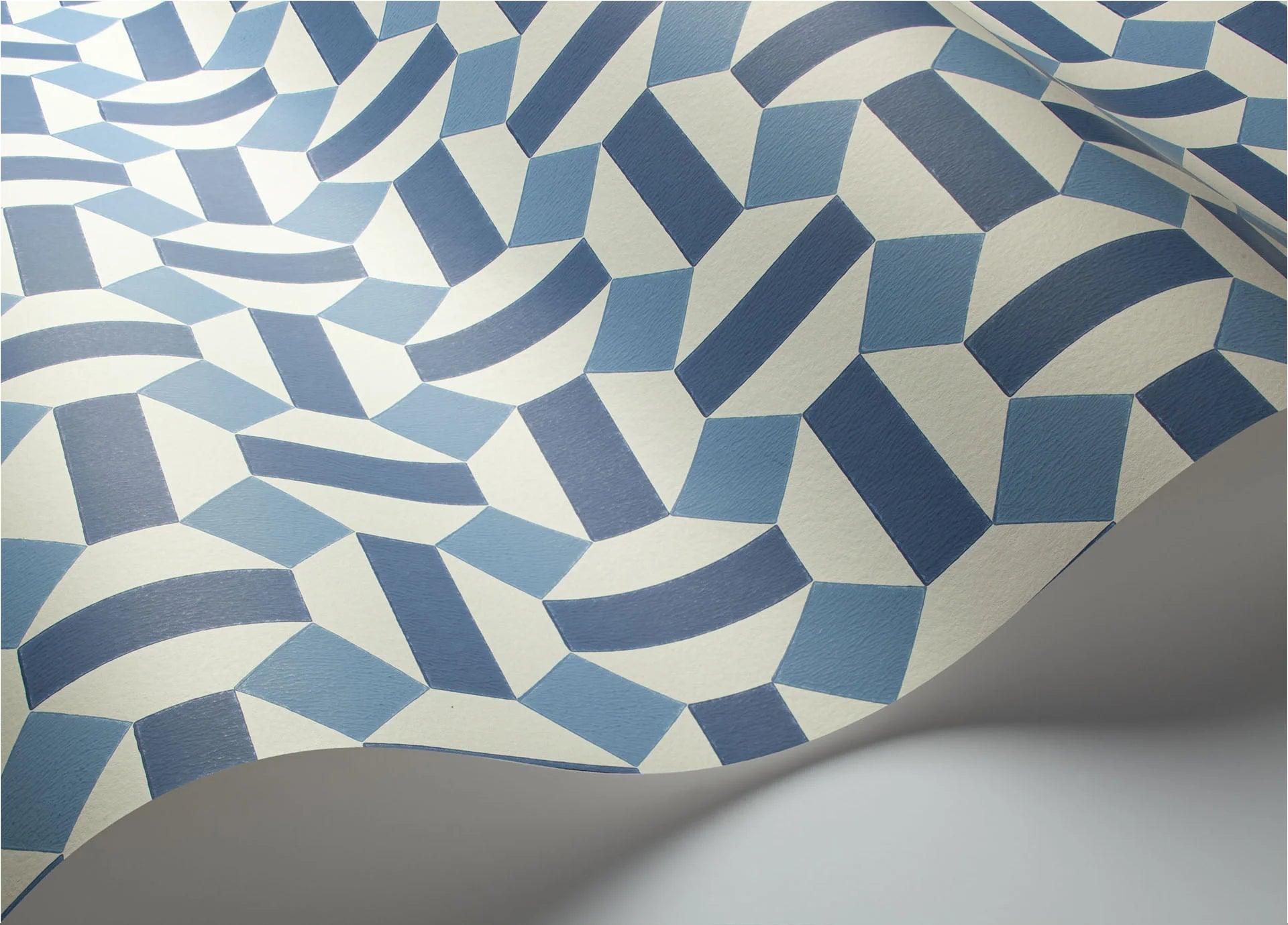 Tapeta SEVILLE - Alicatado niebieski Cole & Son Eye on Design