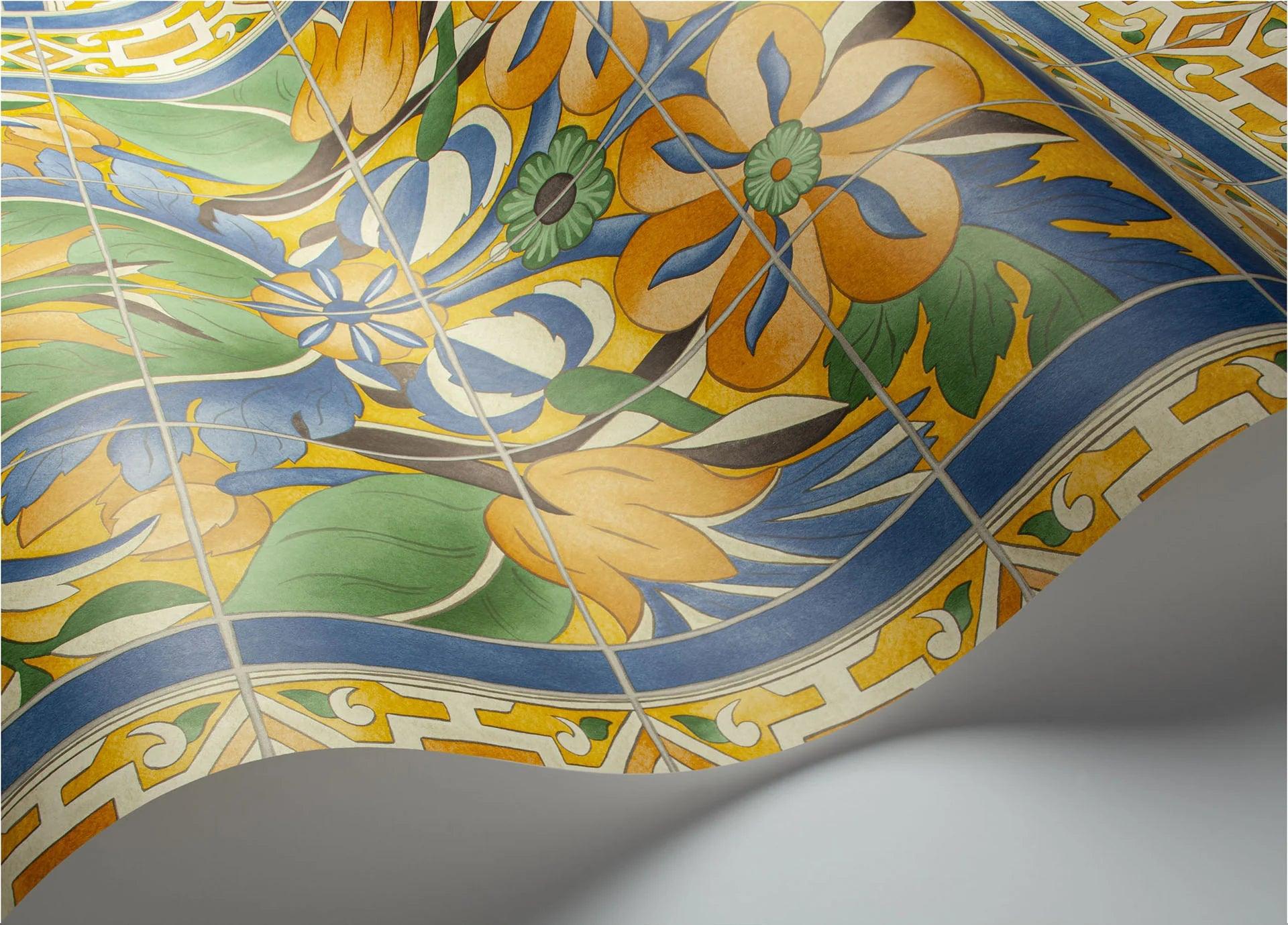 Tapeta SEVILLE - Triana terakota Cole & Son Eye on Design