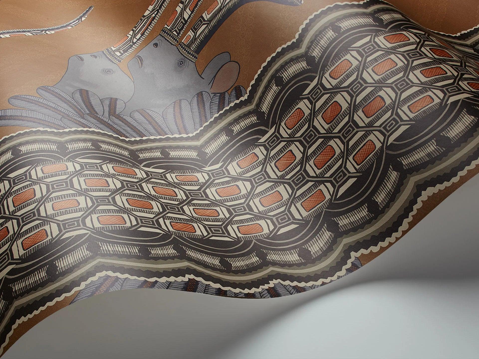 Tapeta THE ARDMORE COLLECTION - Jabu terakota Cole & Son Eye on Design