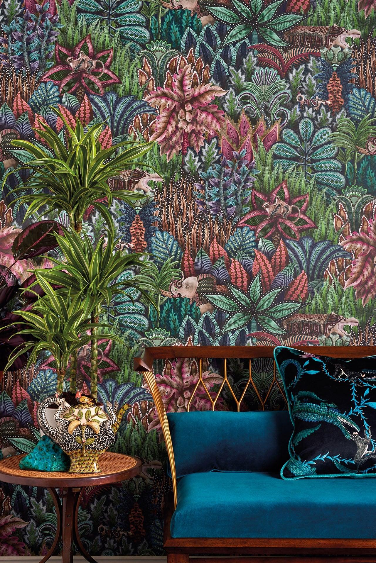 Tapeta THE ARDMORE COLLECTION - Singita niebieski Cole & Son Eye on Design