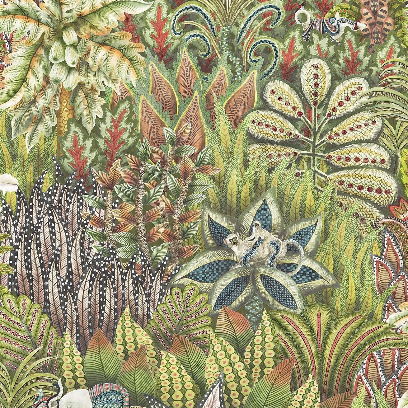 Tapeta THE ARDMORE COLLECTION - Singita zielony Cole & Son Eye on Design