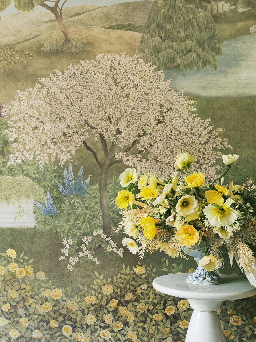 Tapeta THE GARDENS - Idyll ochra Cole & Son Eye on Design