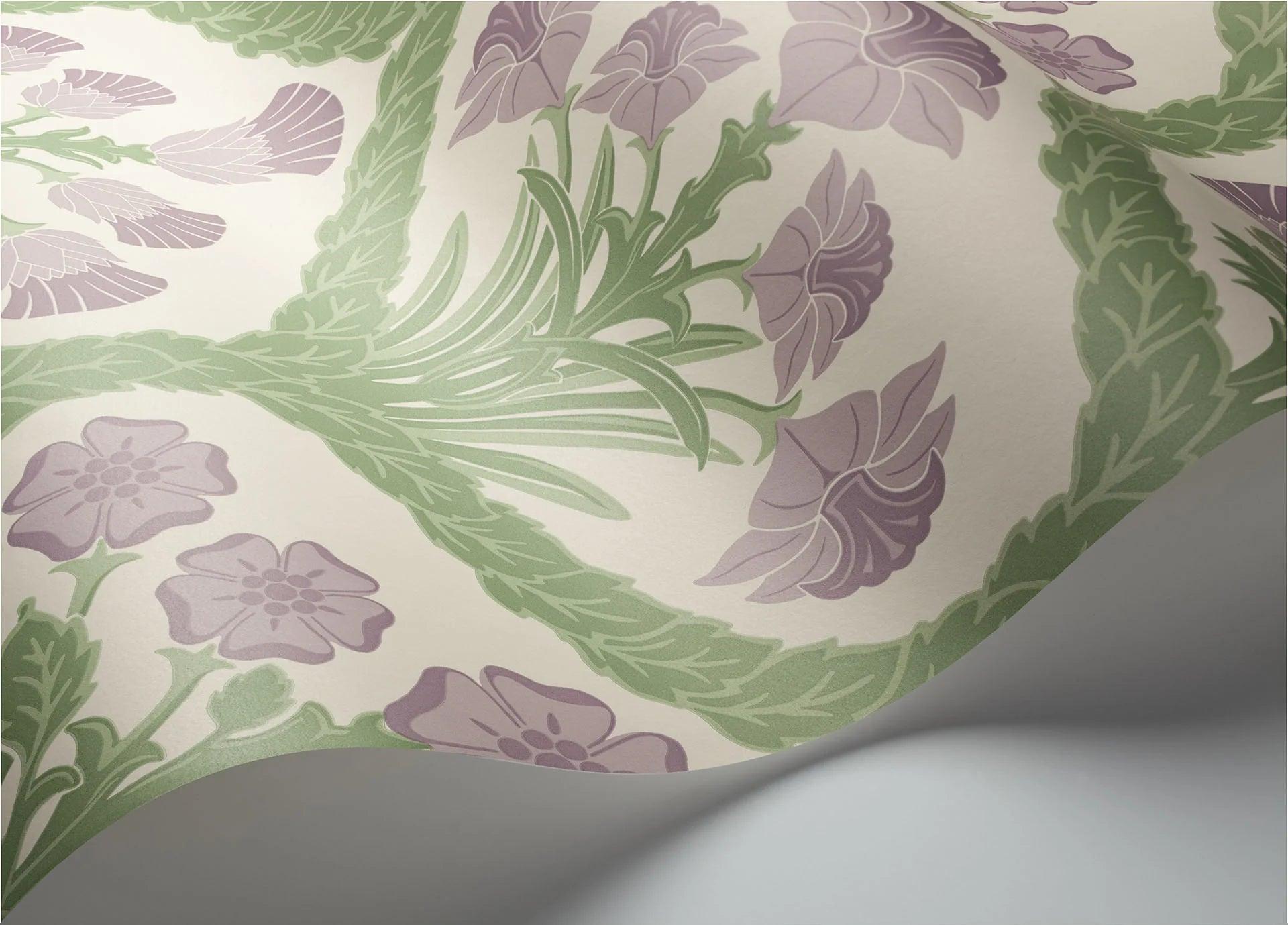 Tapeta THE PEARWOOD COLLECTION - Floral Kingdom biały Cole & Son Eye on Design