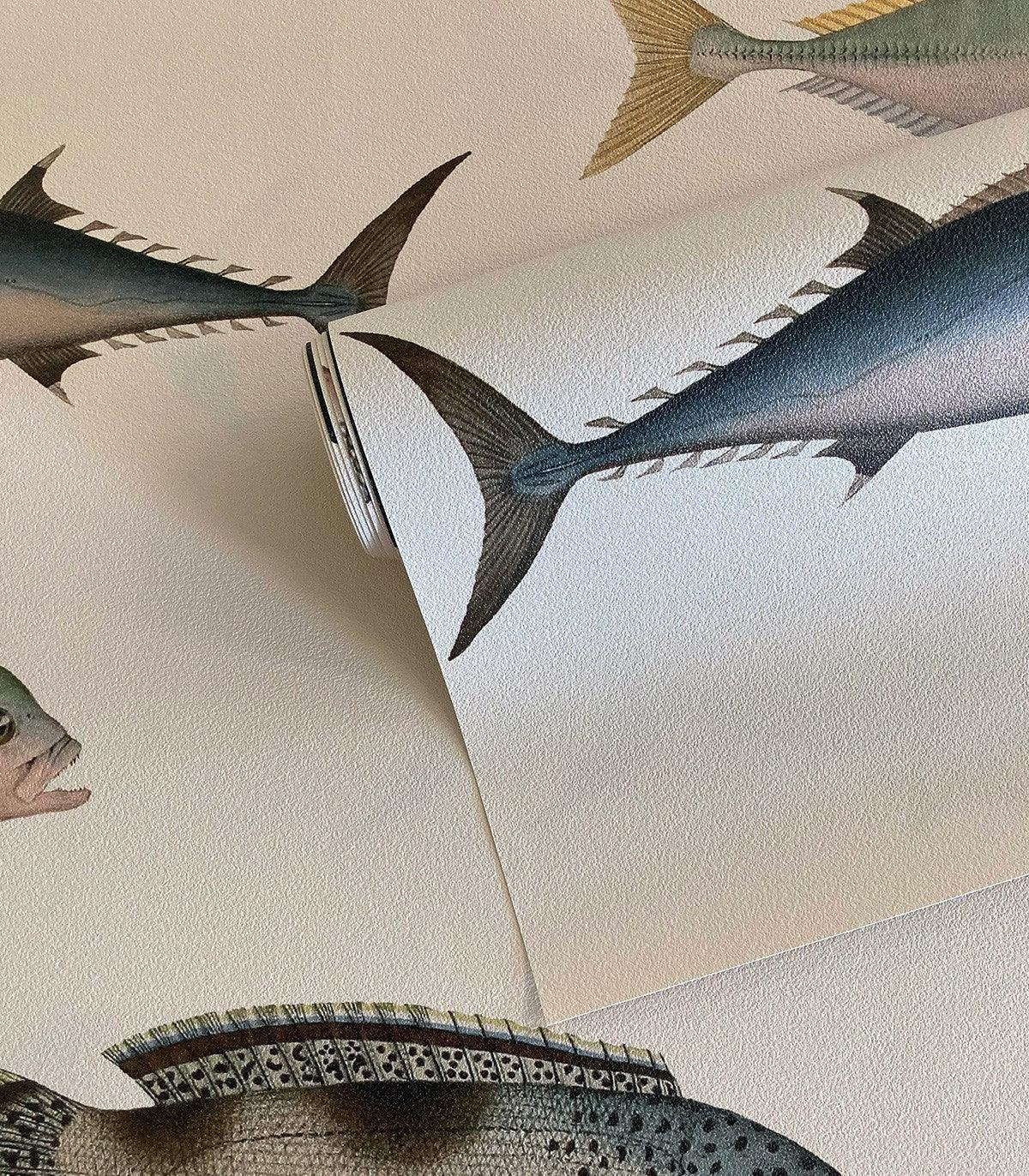 Tapeta UNDER THE SEA BEIGE Wallcolors Eye on Design