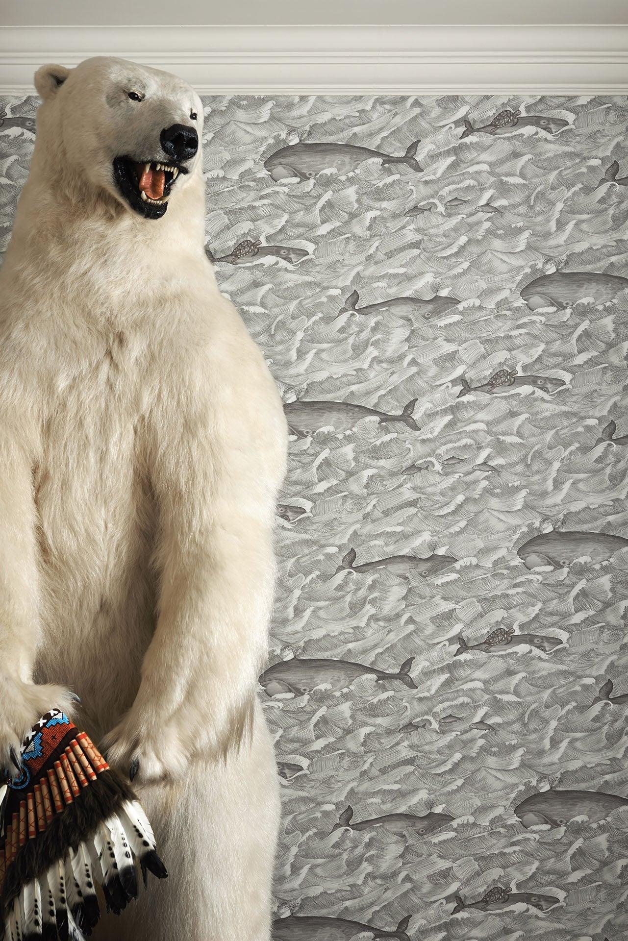 Tapeta WHIMSICAL - Melville szary Cole & Son Eye on Design