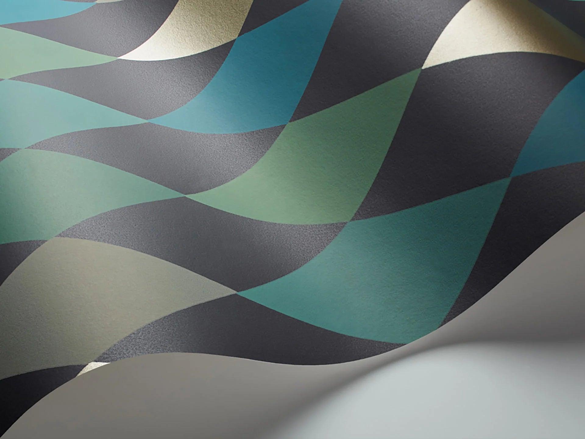 Tapeta WHIMSICAL - Punchinello zielony Cole & Son Eye on Design