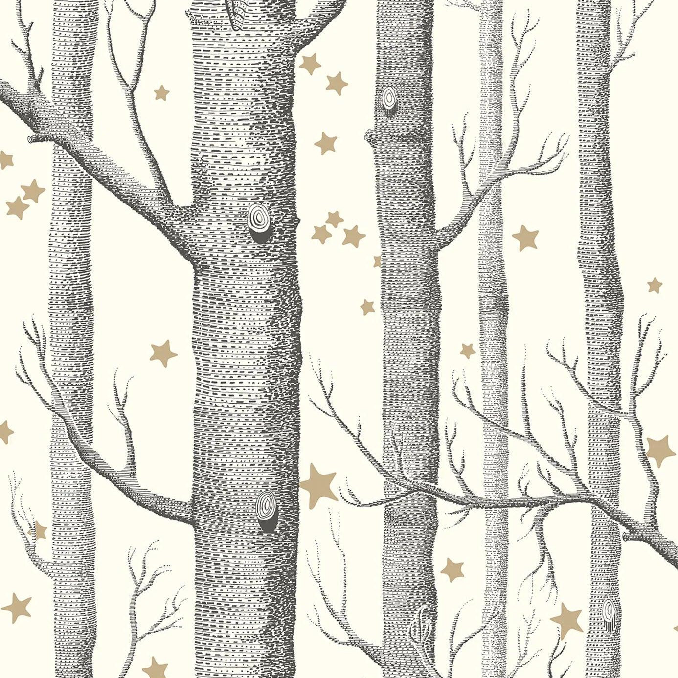 Tapeta WHIMSICAL - Woods & Stars biały Cole & Son Eye on Design