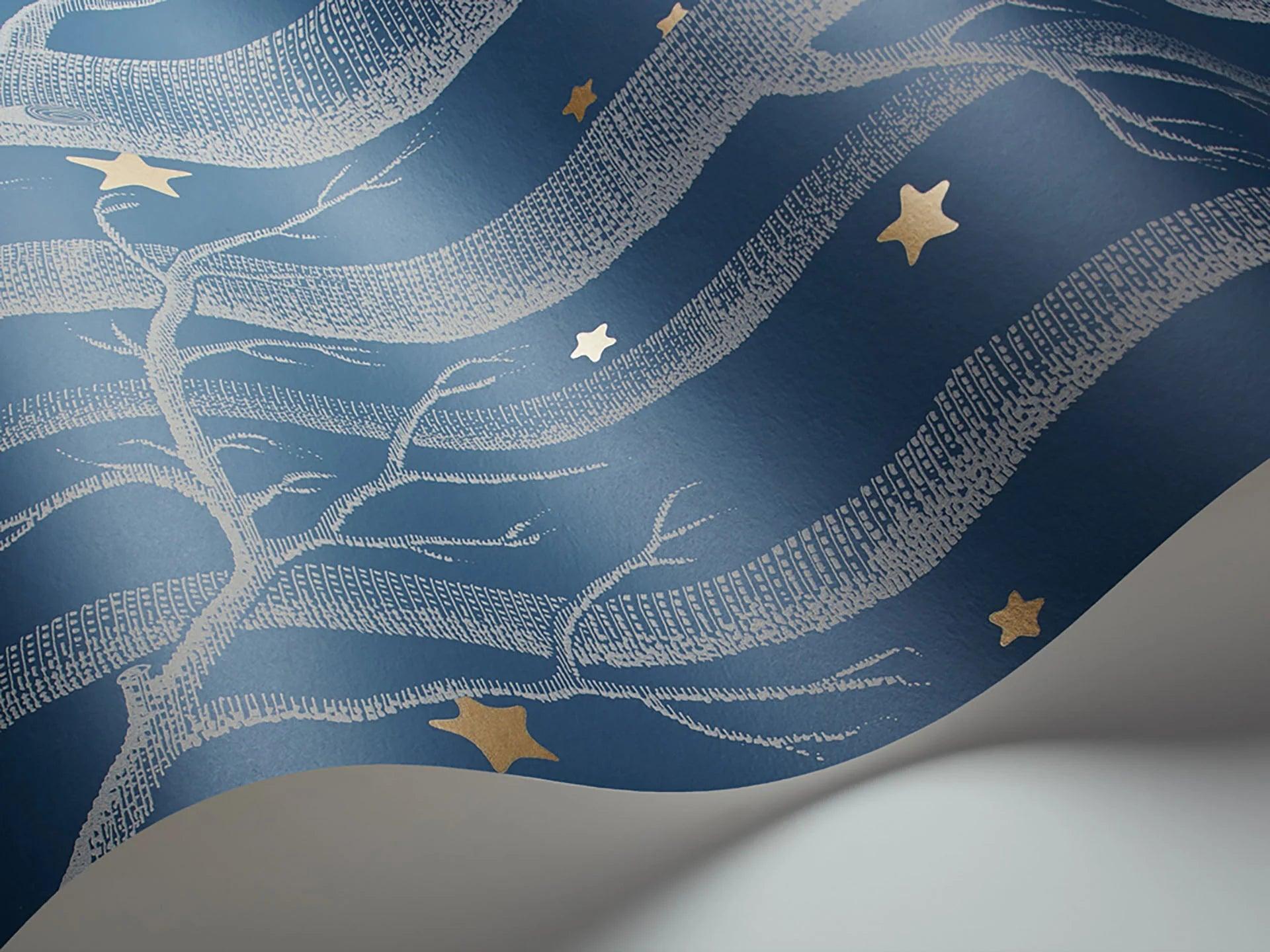 Tapeta WHIMSICAL - Woods & Stars granatowy Cole & Son Eye on Design