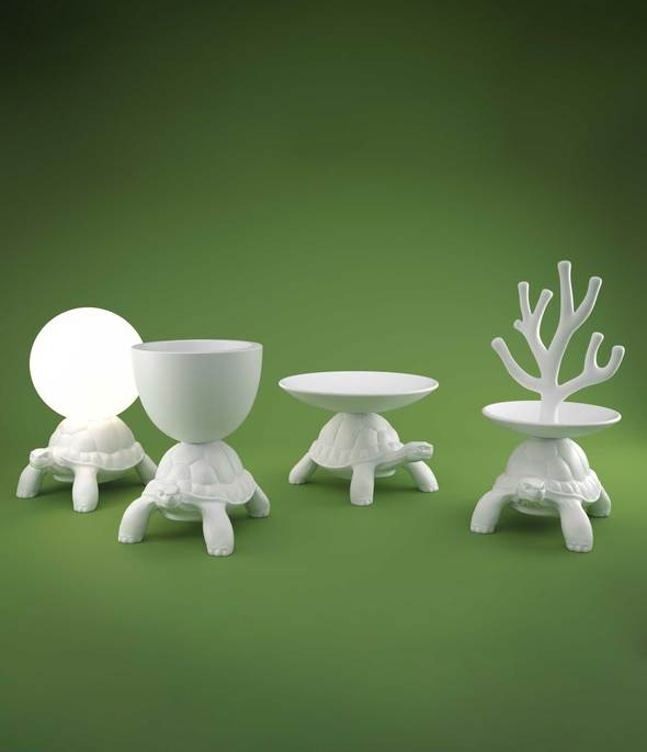 TURTLE CARRY pot green