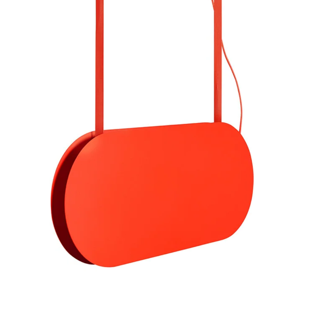 MALUMI pendant lamp in red-orange