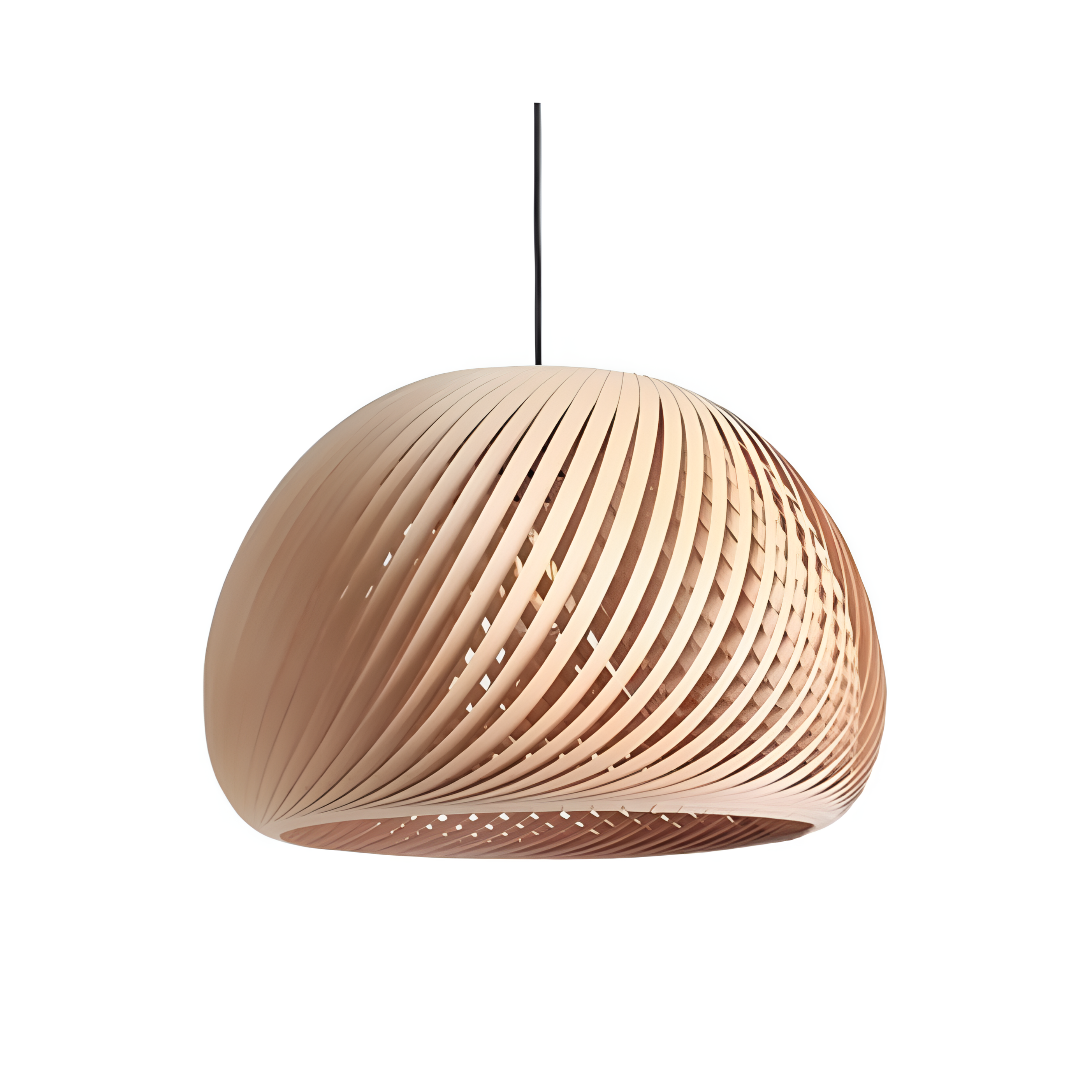 NATURE CROSS Holz-Pendelleuchte