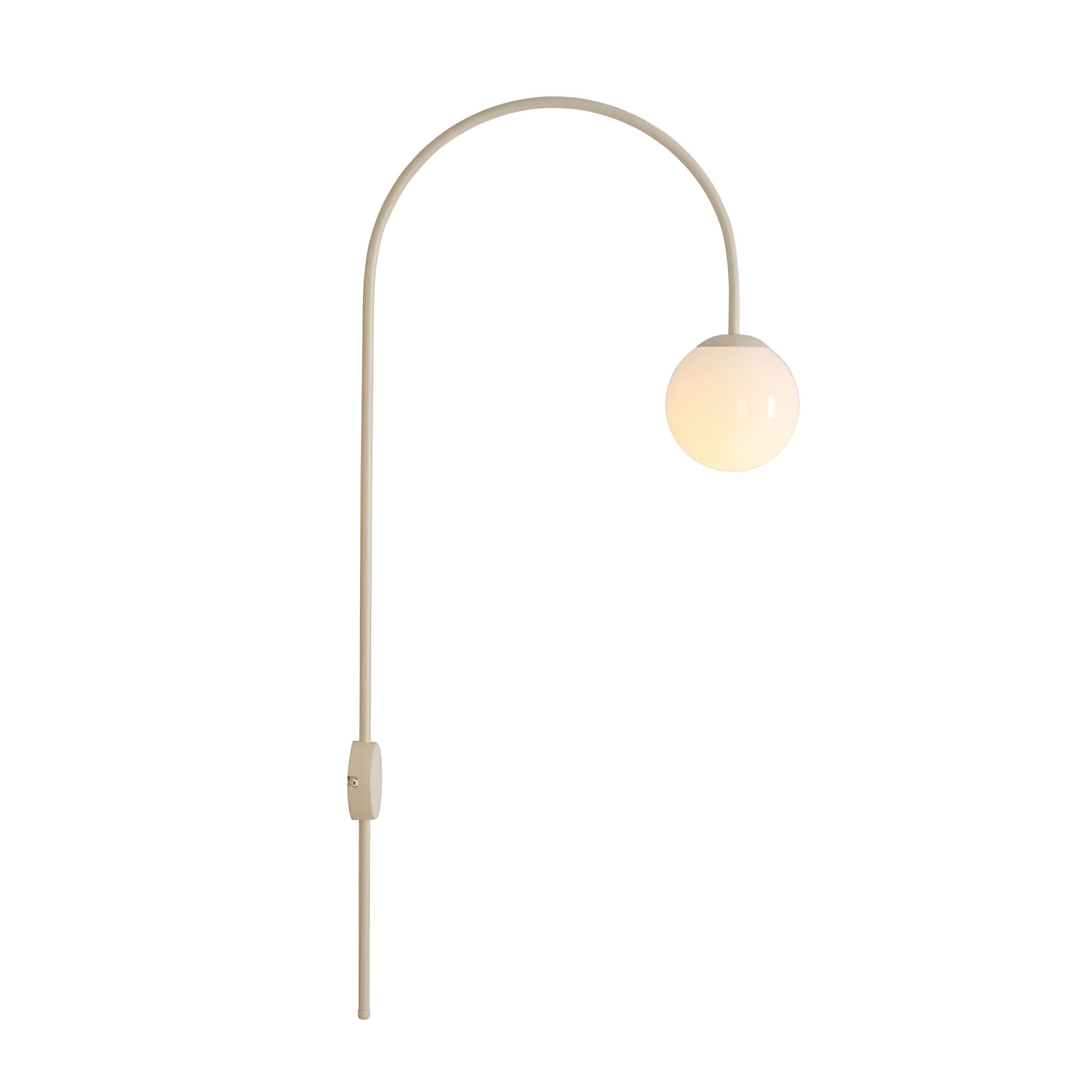 Creamy Una wall lamp