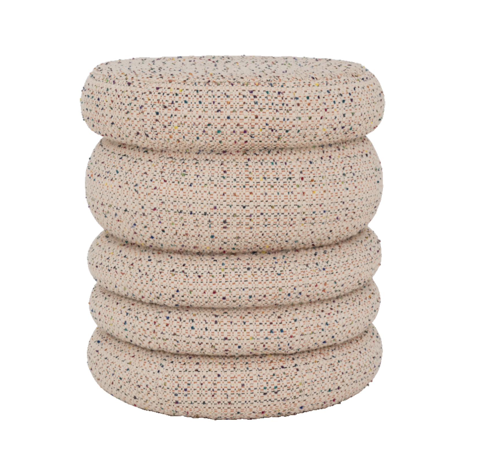 CINCO Pouf beige meliert