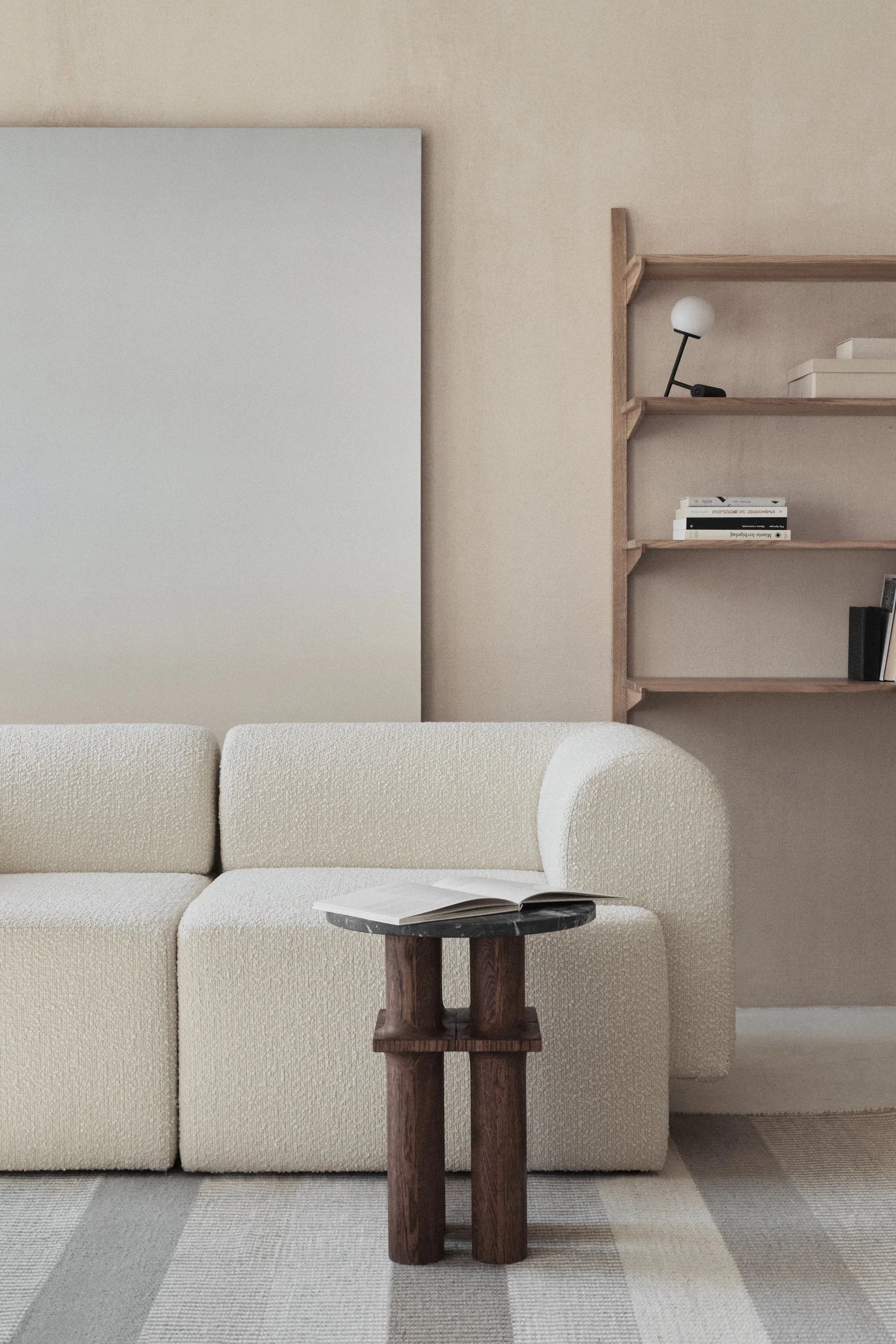 Sofa 3-Sitzer TORI hellgrau