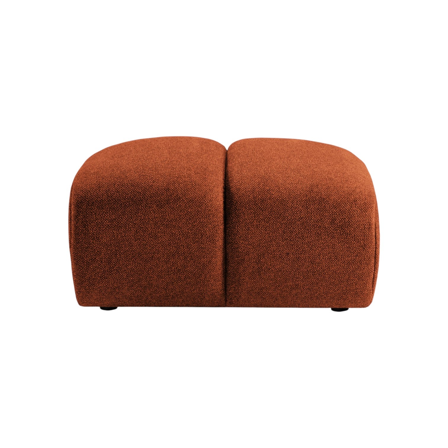 DIANA terracotta pouf