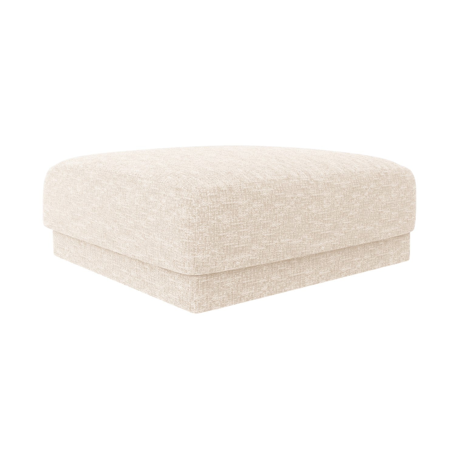 Puf MILEY Elfenbein Chenille