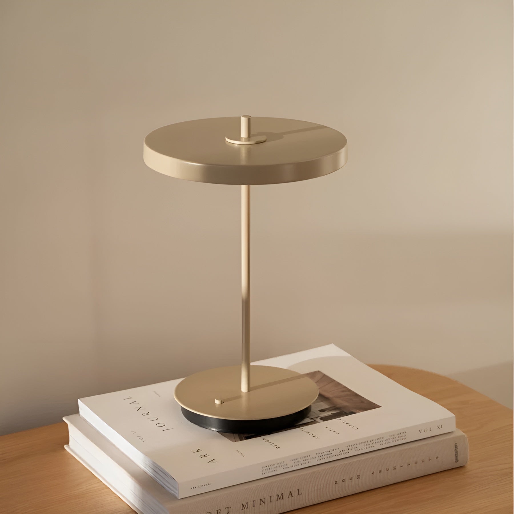 Portable lamp ASTERIA MOVE MONOCHROME beige