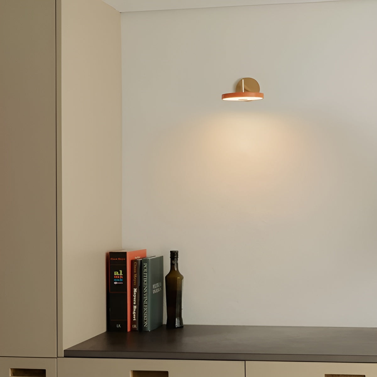 Wandlampe mit verstellbarem Arm ASTERIA WALL orange