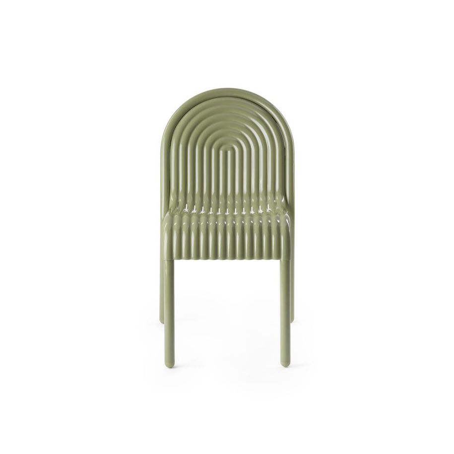 GROOVE Outdoor Chair Green
