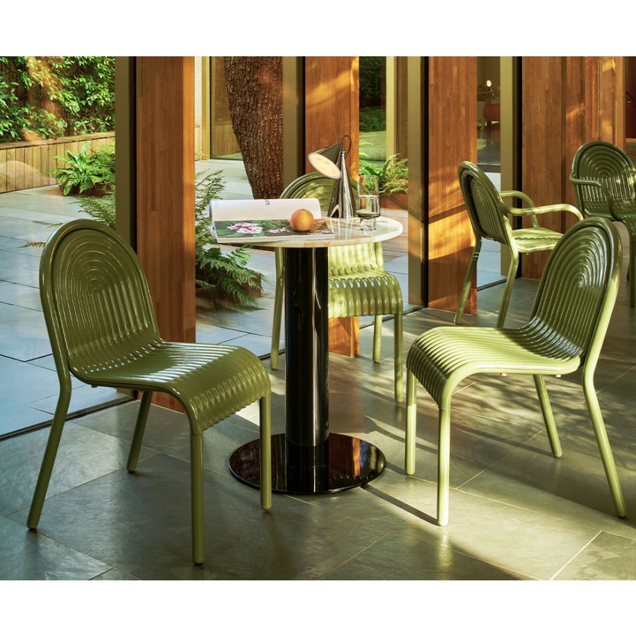 GROOVE Outdoor Chair Green