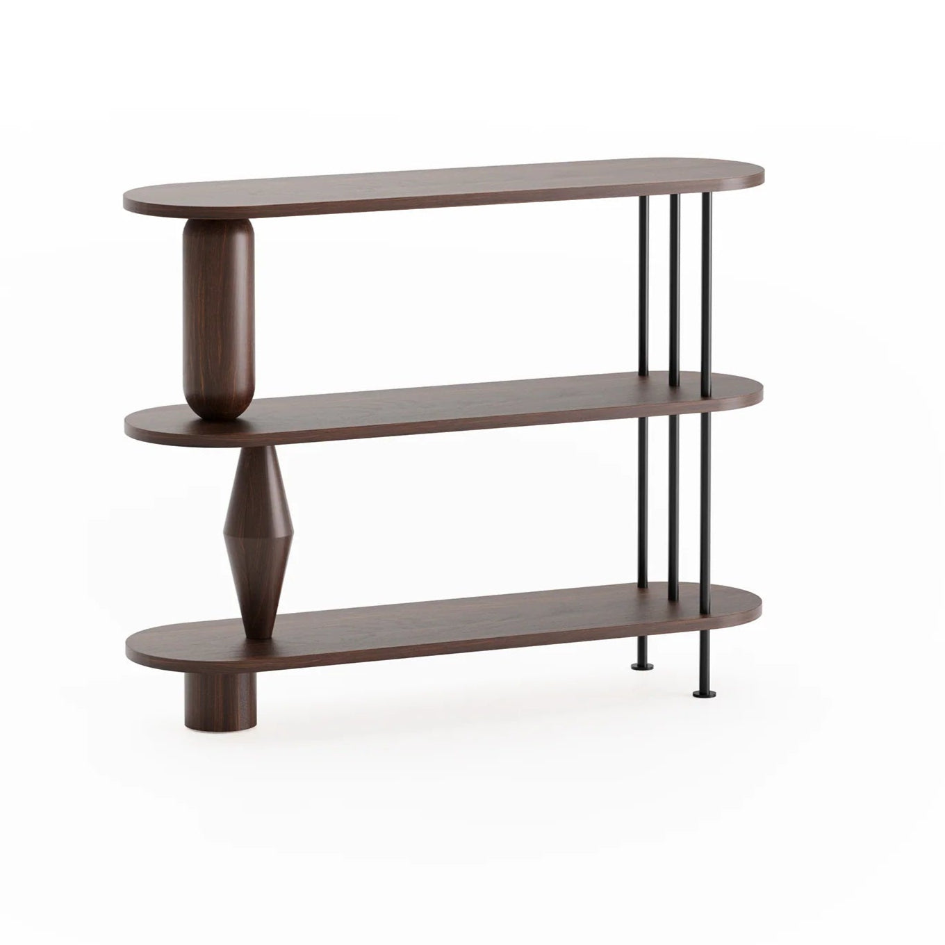VAZOO Shelf Dark Oak Wood