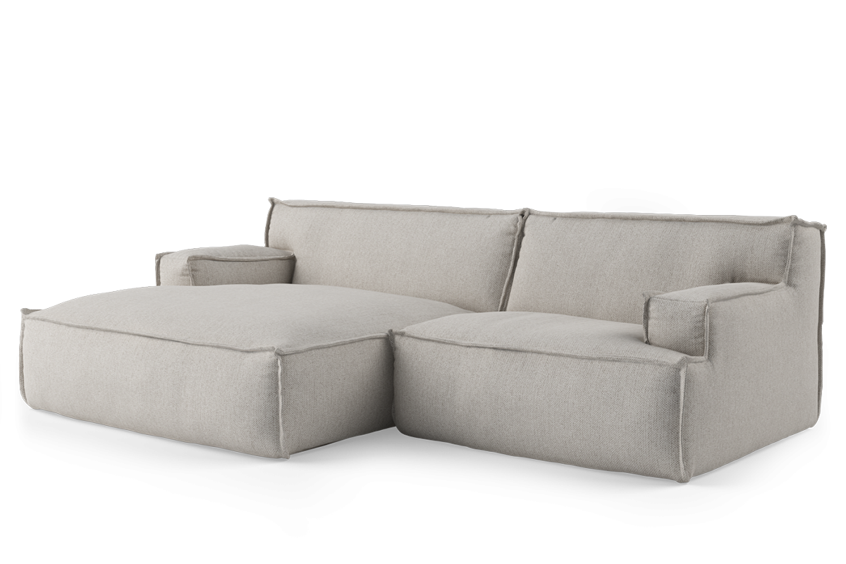 Modularer 3-Sitzer-Ecksofa links DRIFTER gepolstert