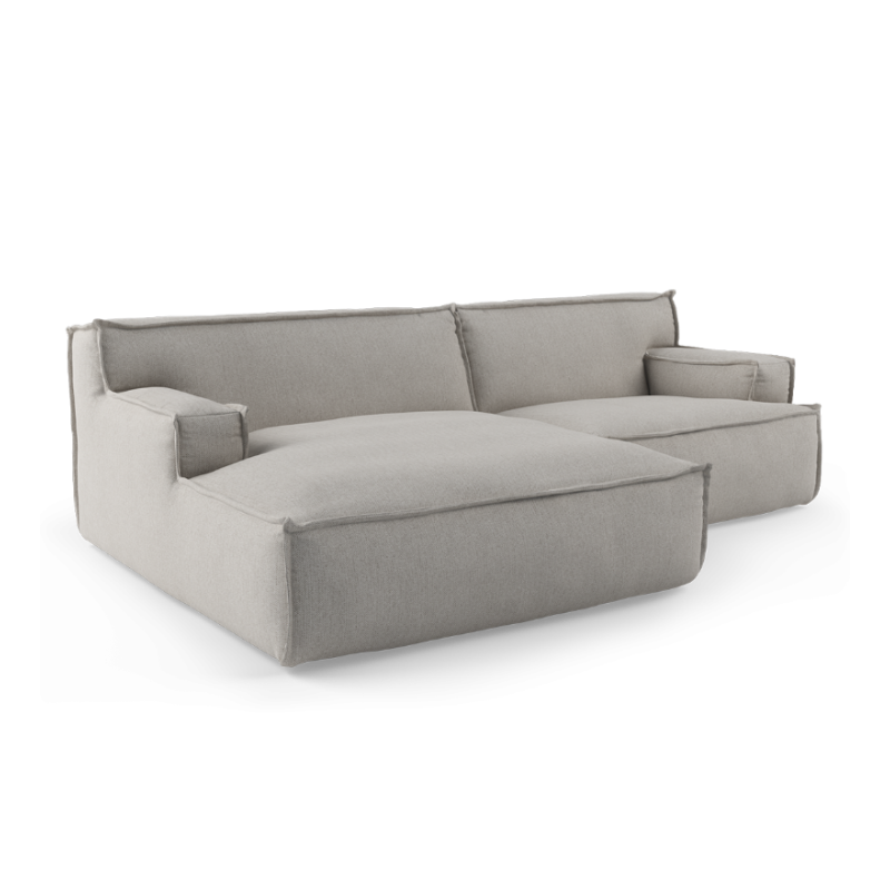 Modularer 3-Sitzer-Ecksofa links DRIFTER gepolstert