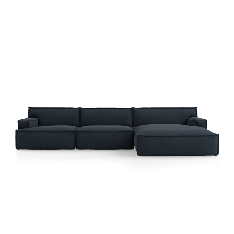 Modularer 4-Sitzer Ecksofa rechts DRIFTER gepolstert