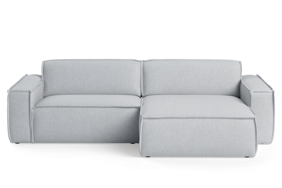 Modularer 3-Sitzer-Ecksofa rechts LUMO gepolstert