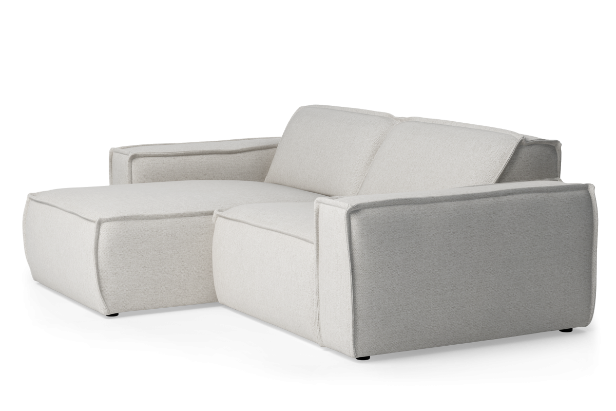 Modularer 2-Sitzer-Ecksofa links LUMO gepolstert