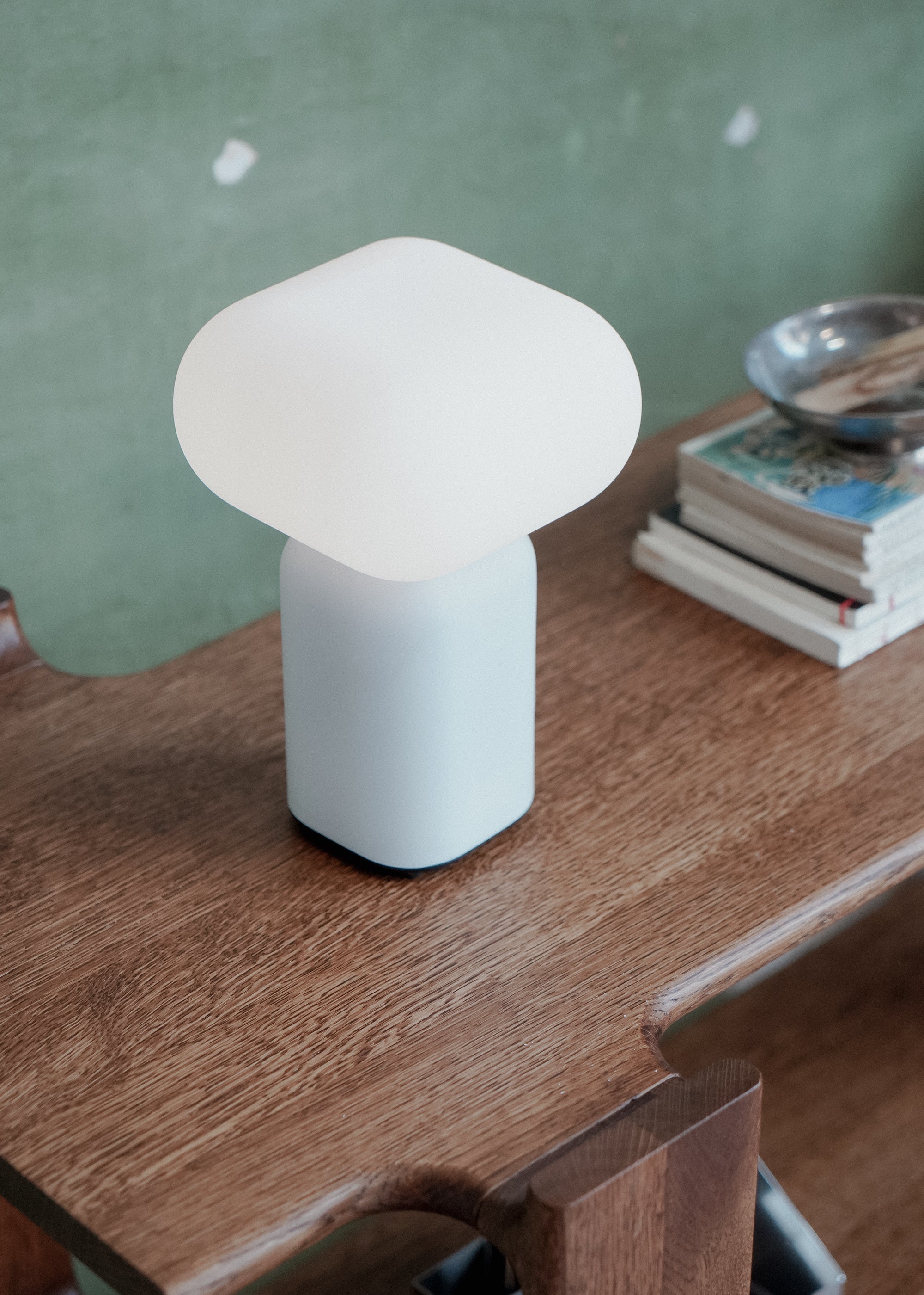 Tragbare Lampe VELIS weiß