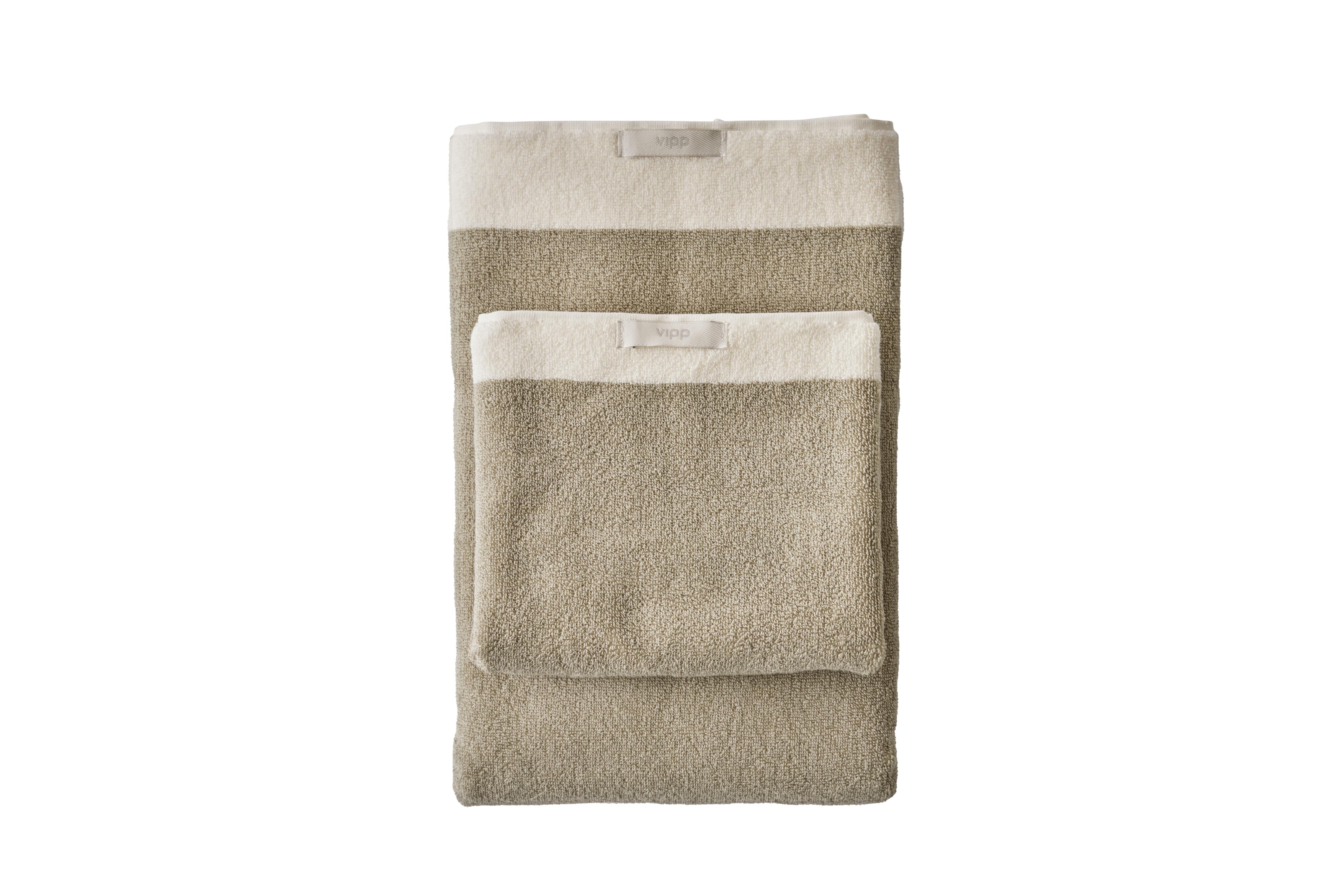 Ręcznik VIPP khaki bawełna