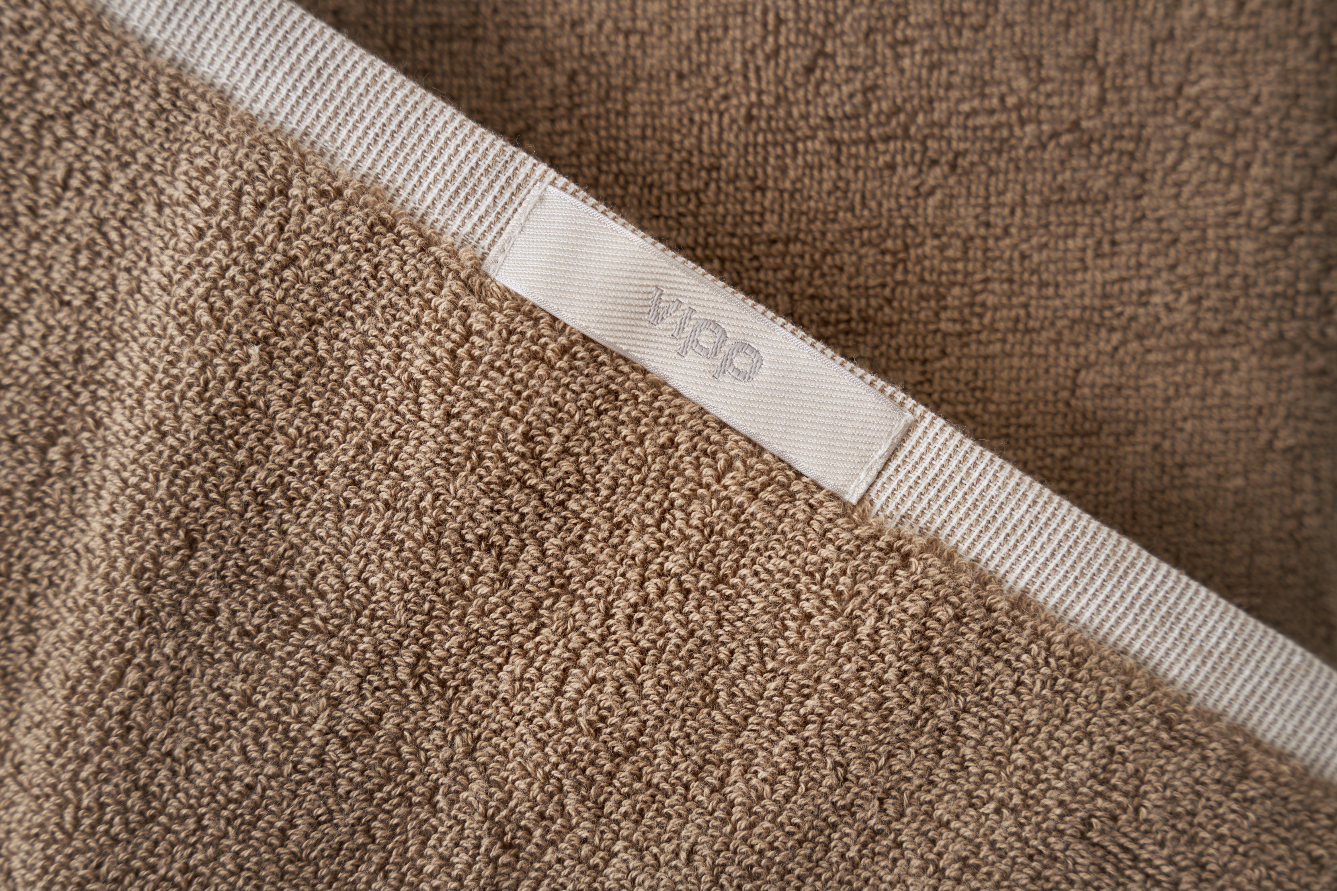 VIPP taupe cotton bathroom mat