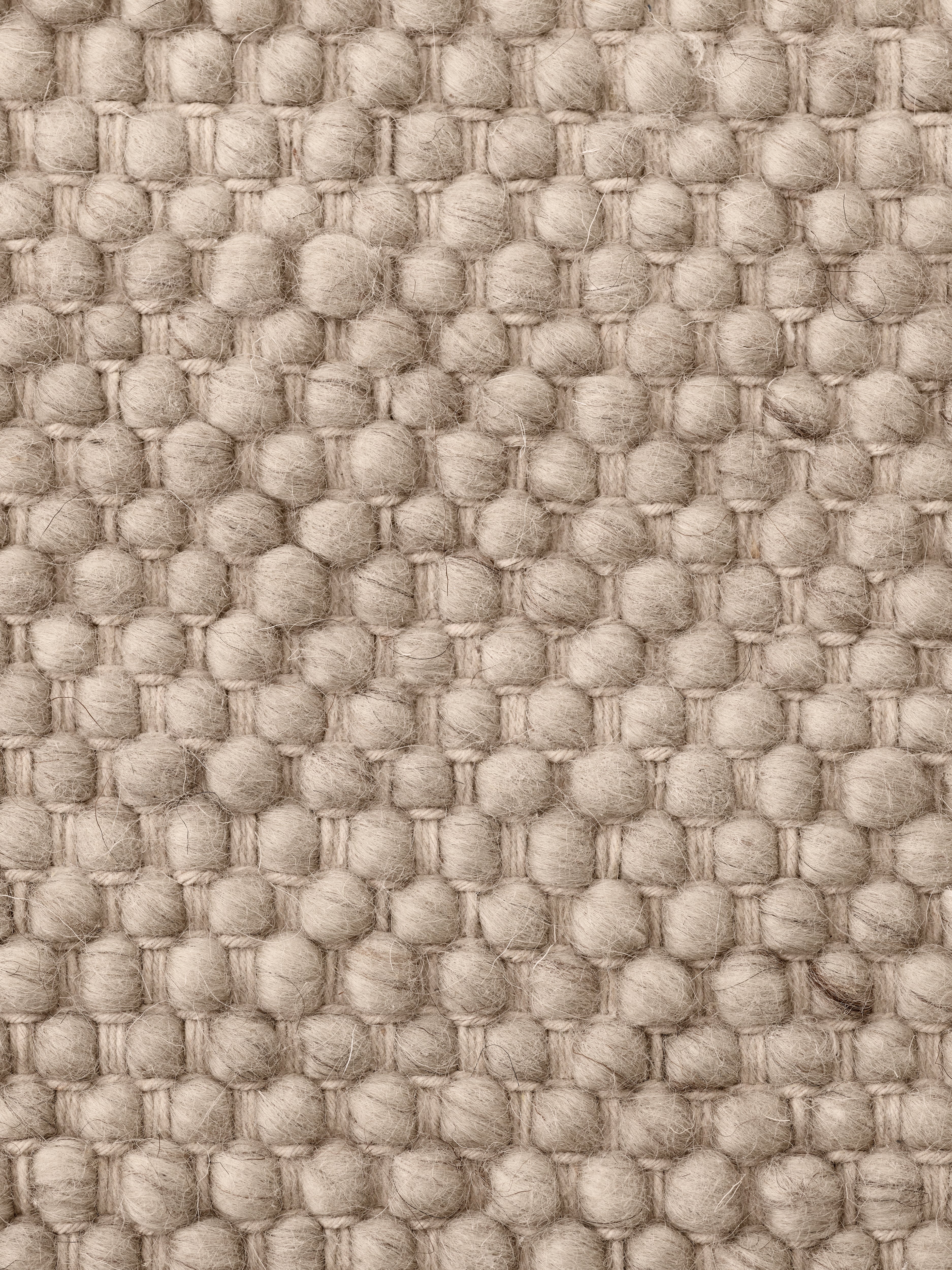 Teppich 143 beige Wolle