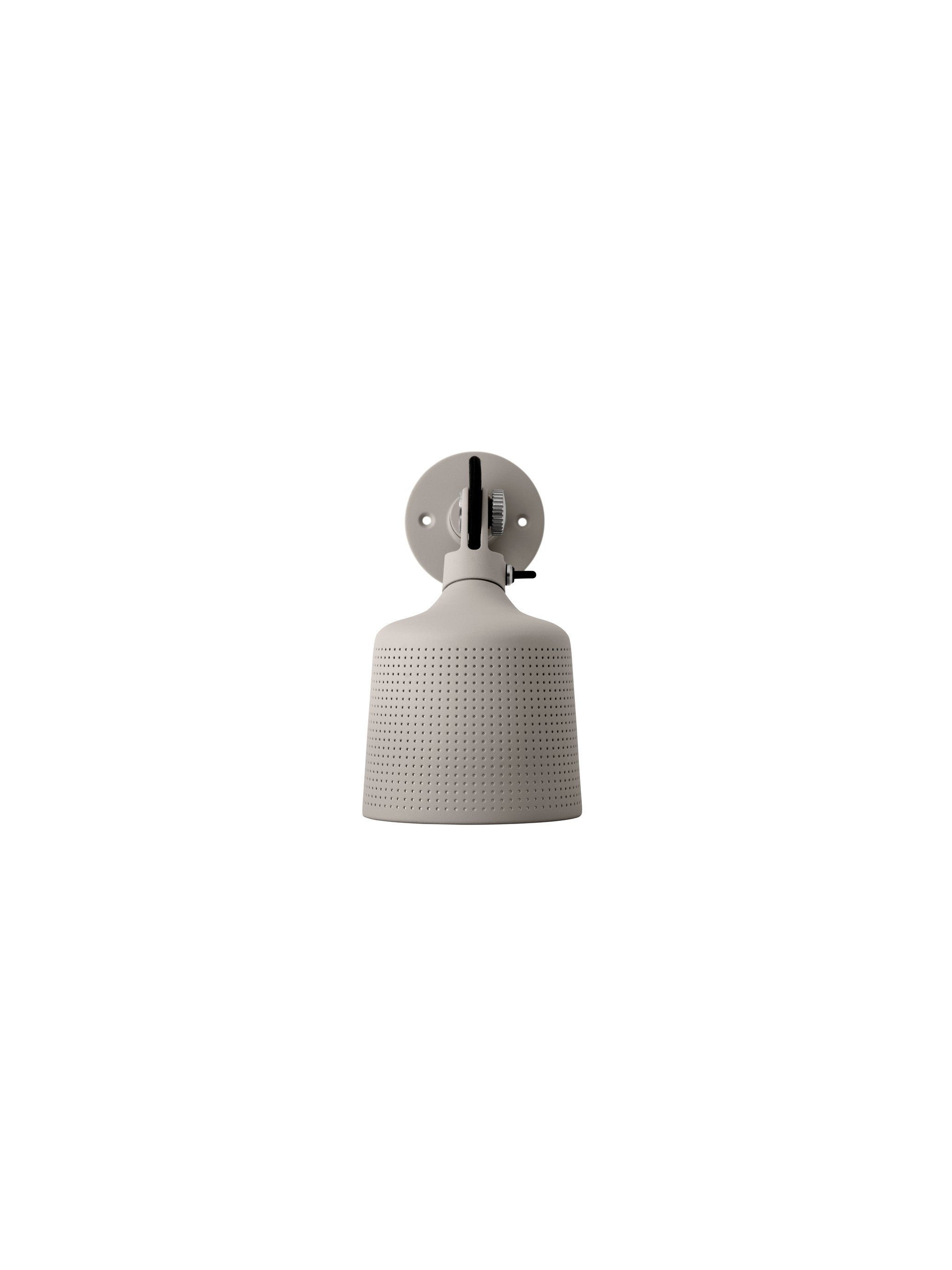 Wandleuchte 524 grau Metall