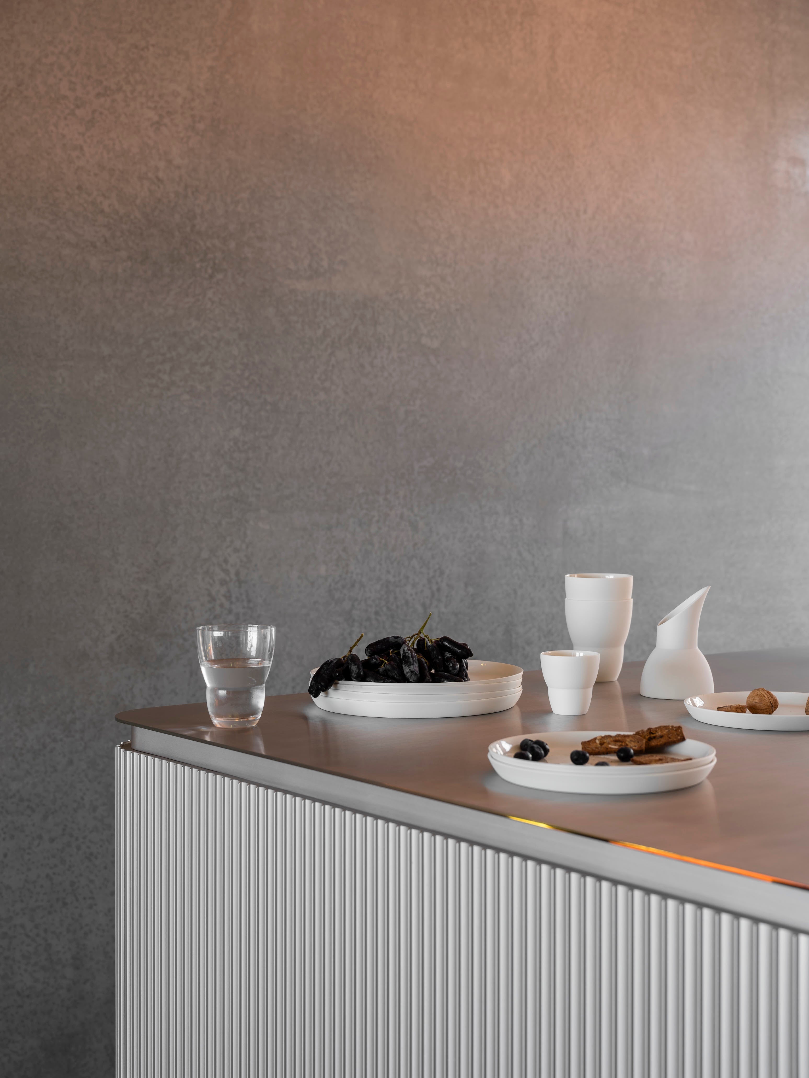 Mlecznik VIPP biała porcelana