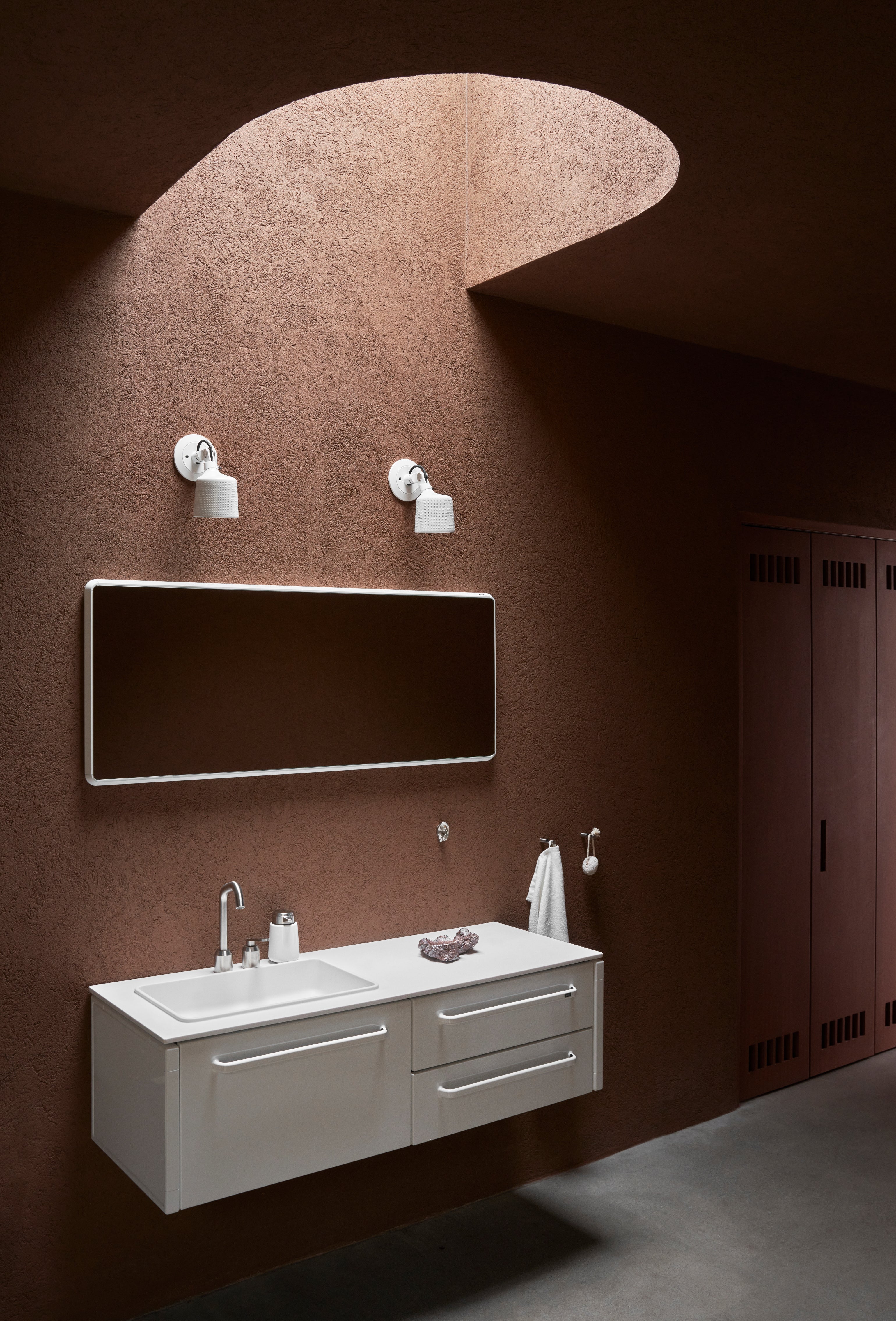Bateria łazienkowa VIPP stal nierdzewna