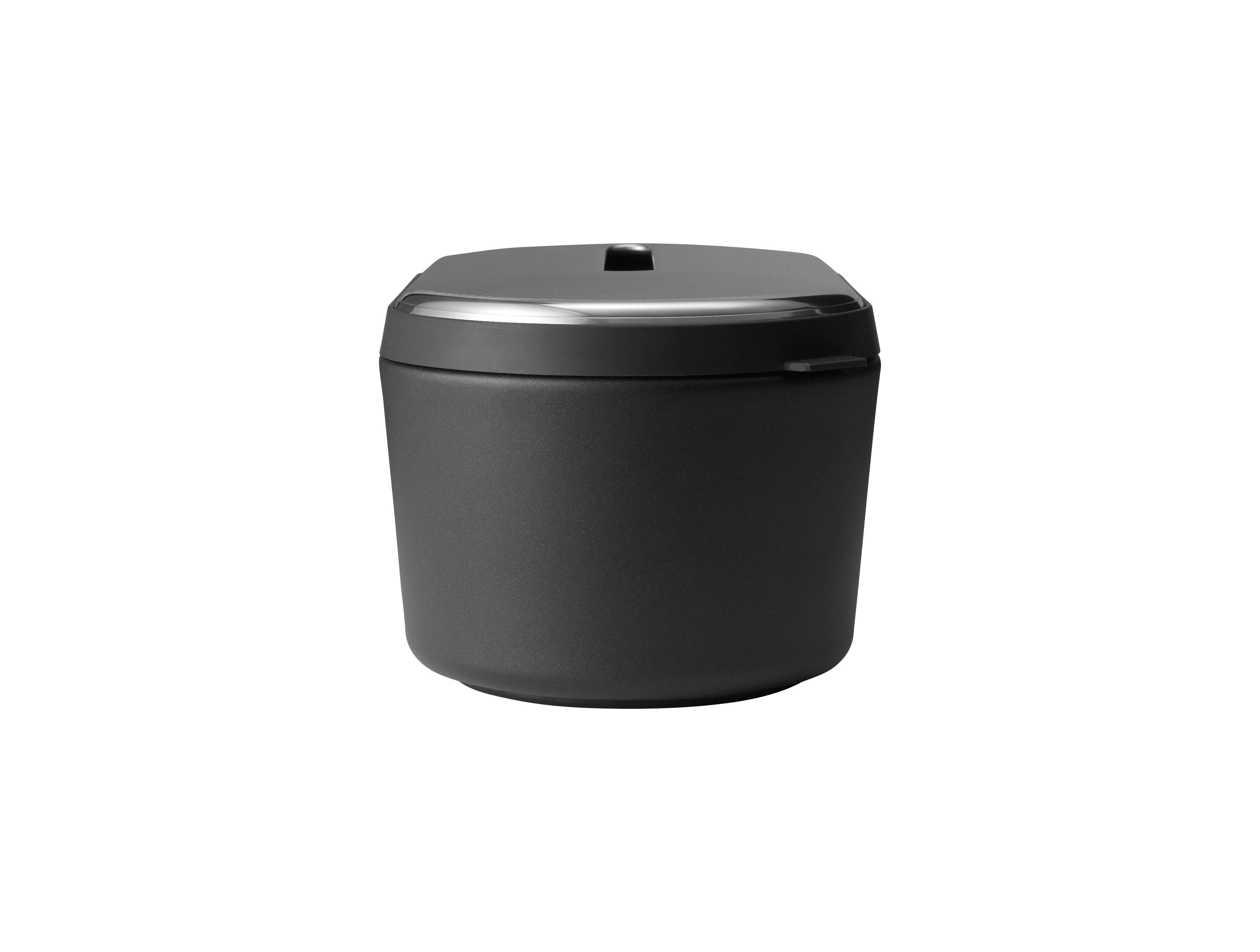 VIPP Black Bread Bin