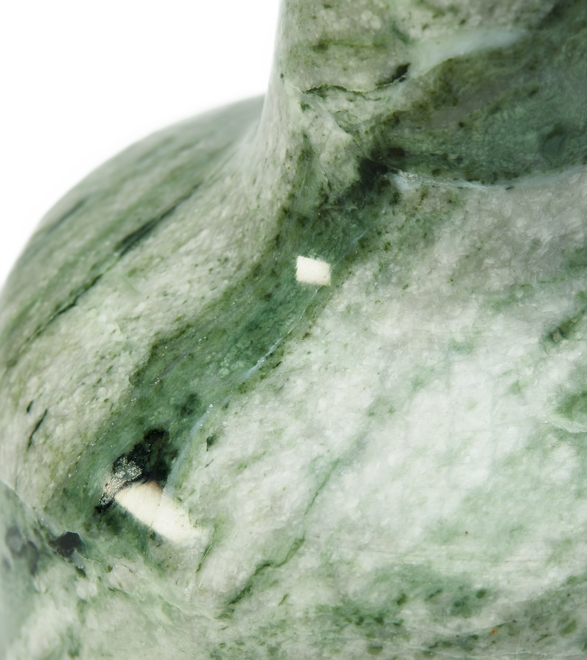 HERITAGE WHISKEY Kerzenständer dunkelgrüner Marmor