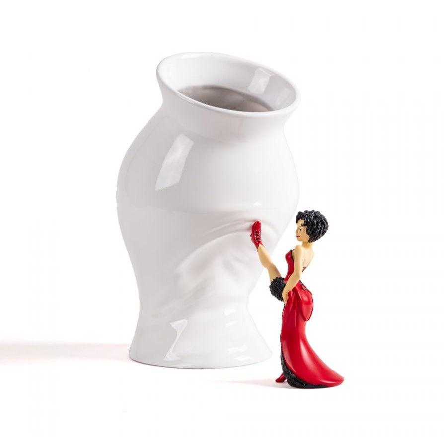 Wazon CIRCUS biały Seletti Eye on Design