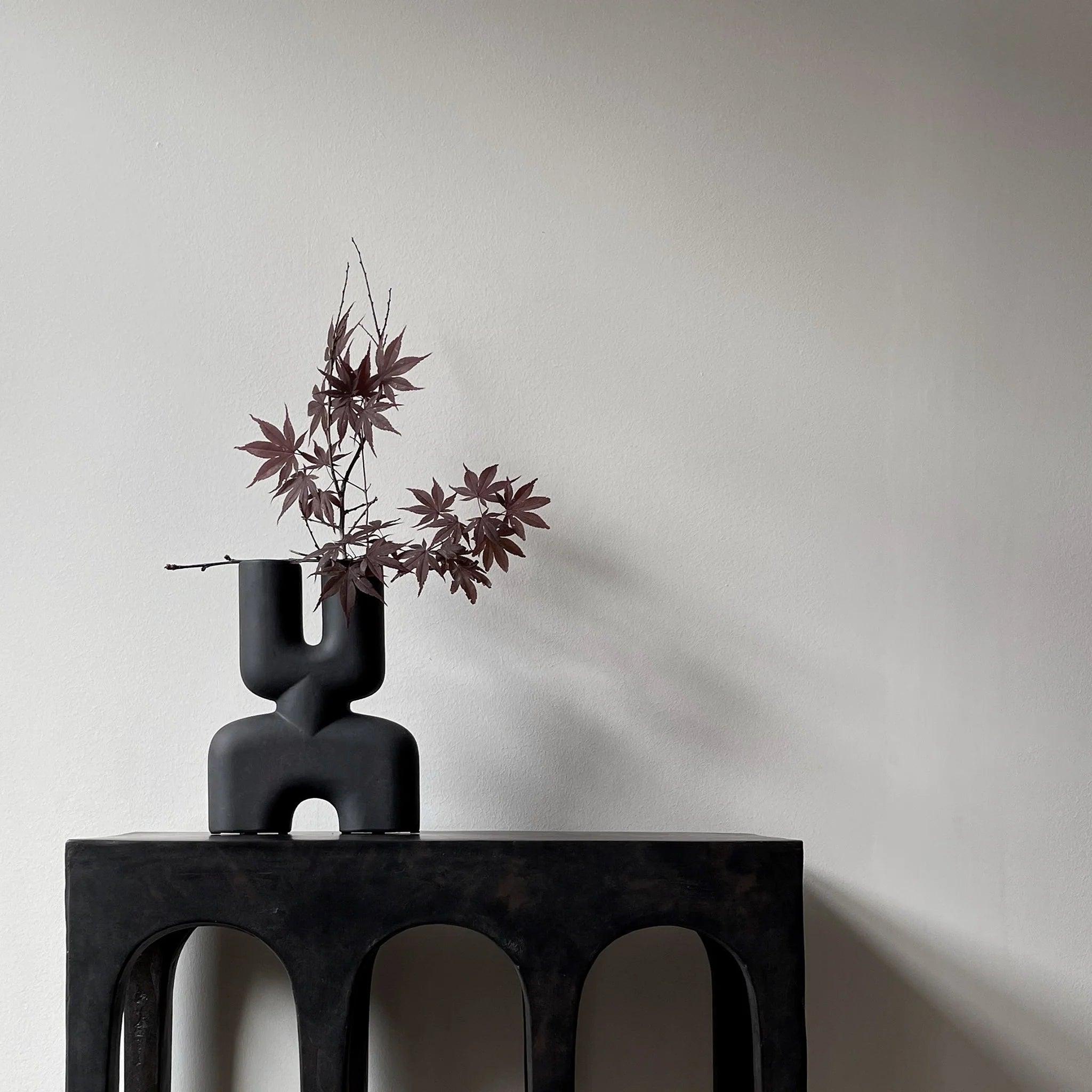 Wazon COBRA DOUBLE ciemnobrązowy 101 Copenhagen Eye on Design