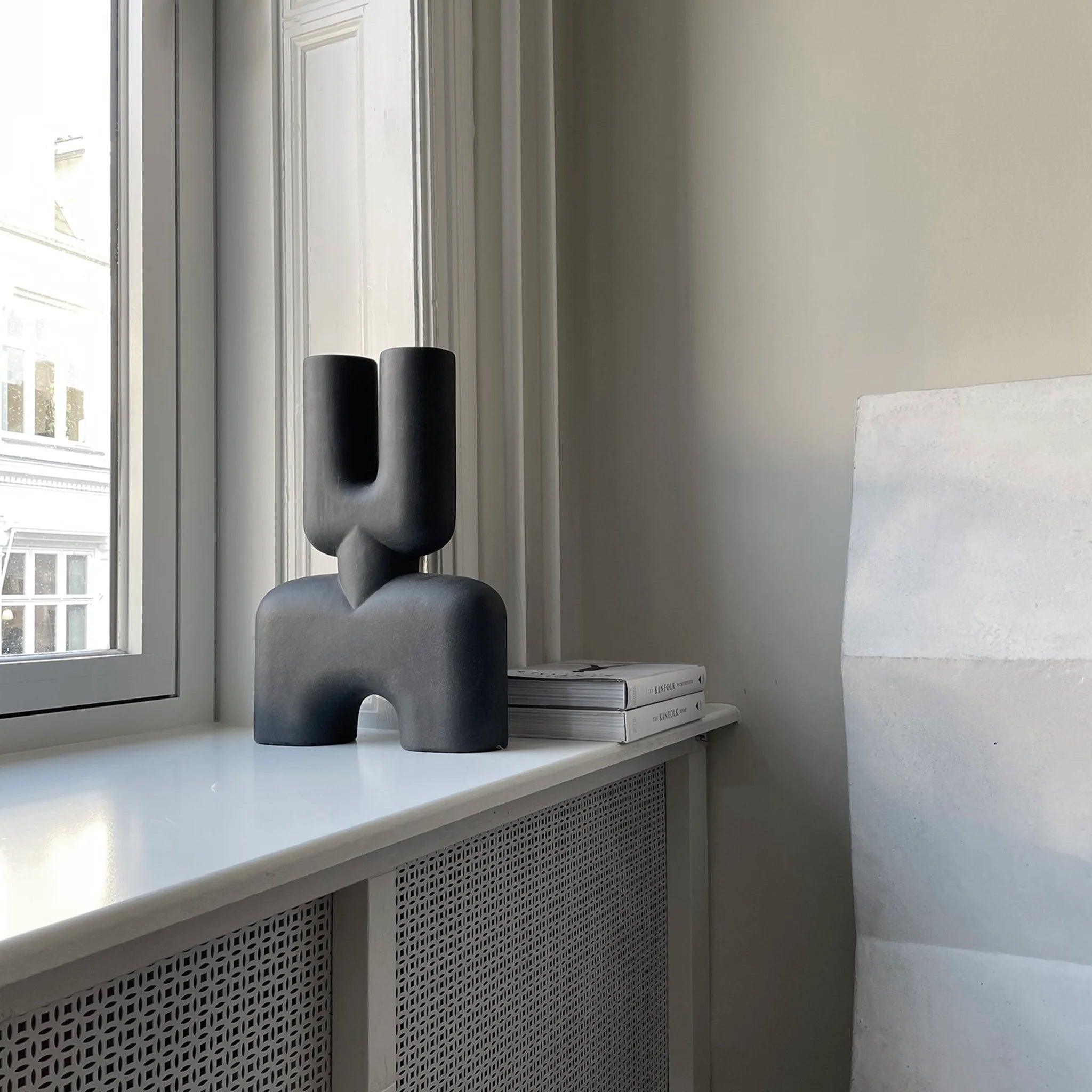 Wazon COBRA DOUBLE czarny 101 Copenhagen Eye on Design